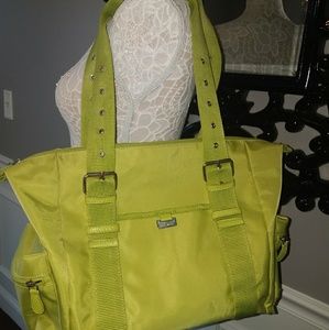 Kenneth Cole Reaction Lime diaper or travel bag